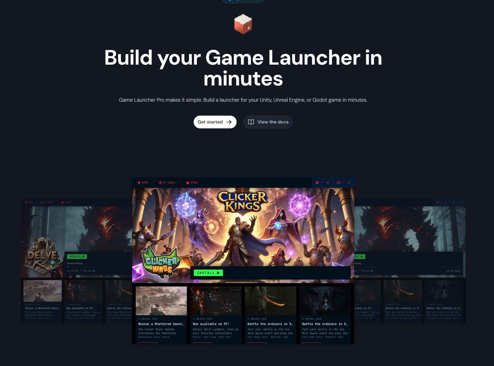 Game Launcher Pro [WIP]